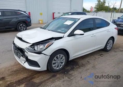 2022 Hyundai Accent Se from USA, damaged, VIN 3KPC24A64NE181863
